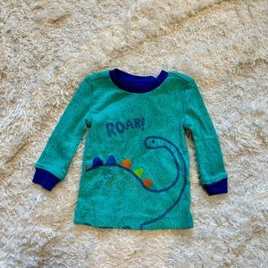 Dinosaur themed long sleeve top- 12 months